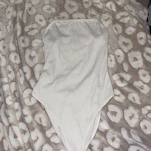 White bodysuit, size: S